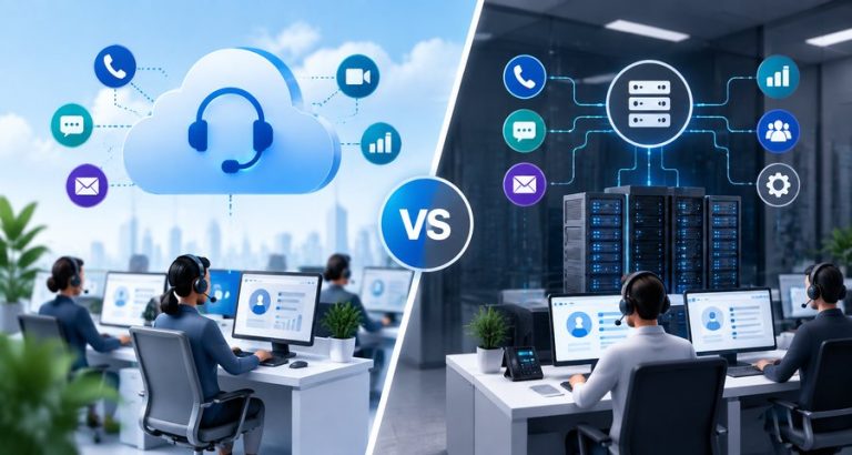 مرکز تماس ابری یا On-Premise؛ کدام معماری برای سازمان مناسب‌تر است؟